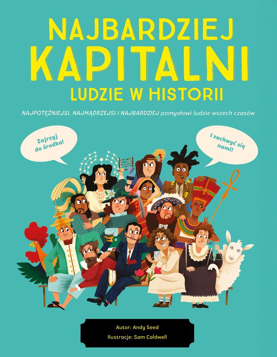 Najbardziej kapitalni ludzie w historii - Andy Seed - książka