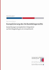 Europäisierung des Verbandsklagerechts - Felix Bruckert - ebook