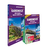 Karkonosze Góry Izerskie okolice Jeleniej Góry light przewodnik + mapa -  - książka