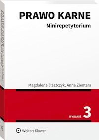 Prawo karne Minirepetytorium - Błaszczyk Magdalena, Zientara Anna - książka