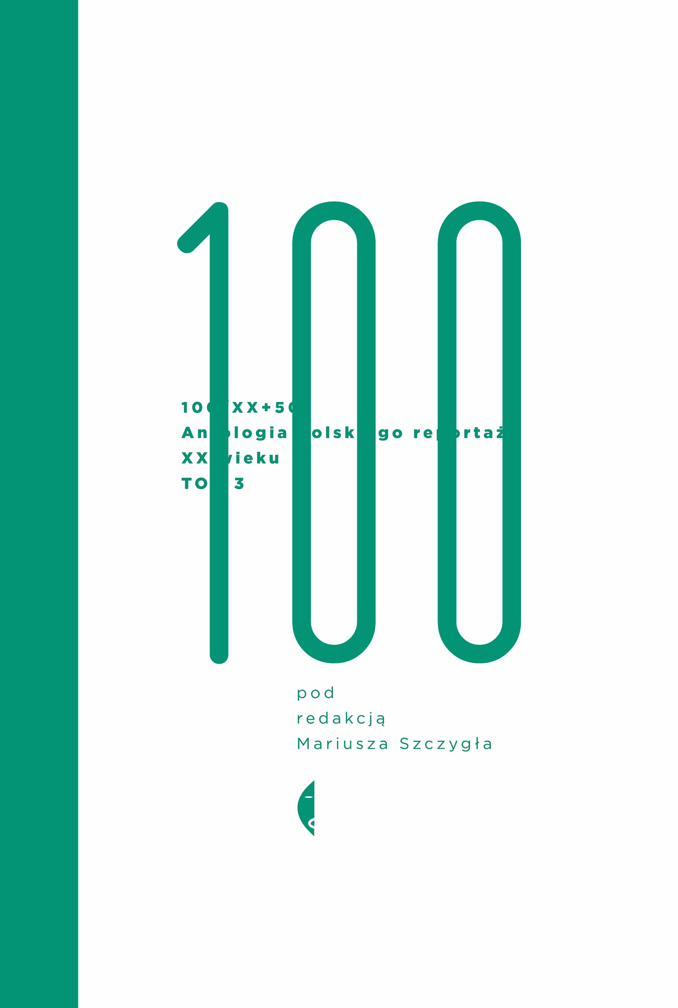 Okładka:Antologia 100/XX. Tom III 