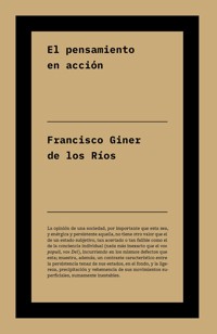 El pensamiento en acción - Francisco Giner de los Rios - ebook