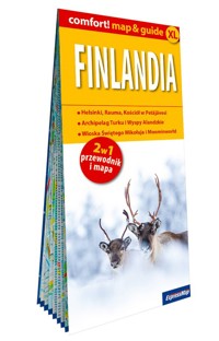 Finlandia. Laminowana mapa i przewodnik XL 2w1 - Tomasz Duda - książka
