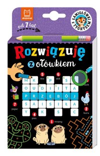 Rozwiązuję z ołówkiem. Łamigłówki z tygrysem. Od 7 lat - Karlik Beata - książka