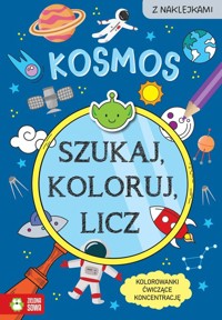Szukaj, koloruj i licz. Kosmos - Czarnecka Sylwia - książka