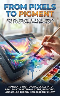From Pixels to Pigment: The Digital Artist's Fast-Track to Traditional Watercolor - Wesley Prescott - ebook