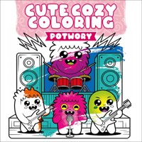 Cute Cozy Coloring. Potwory - zbiorowa praca - książka