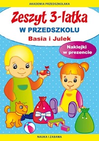Zeszyt 3-latka Basia i Julek W przedszkolu - Paruszewska Joanna, Pawlicka Kamila - książka