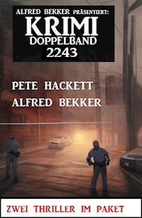 Krimi Doppelband 2243 - Alfred Bekker - ebook