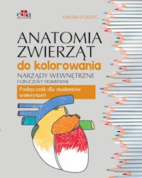 Anatomia zwierząt do kolorowania. - Purzyc H. - książka