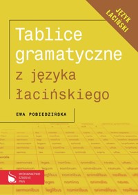 Tablice gramatyczne z języka łacińskiego - Pobiedzińska Ewa - książka