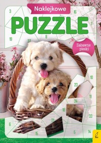Naklejkowe puzzle Zabawne pieski -  - książka