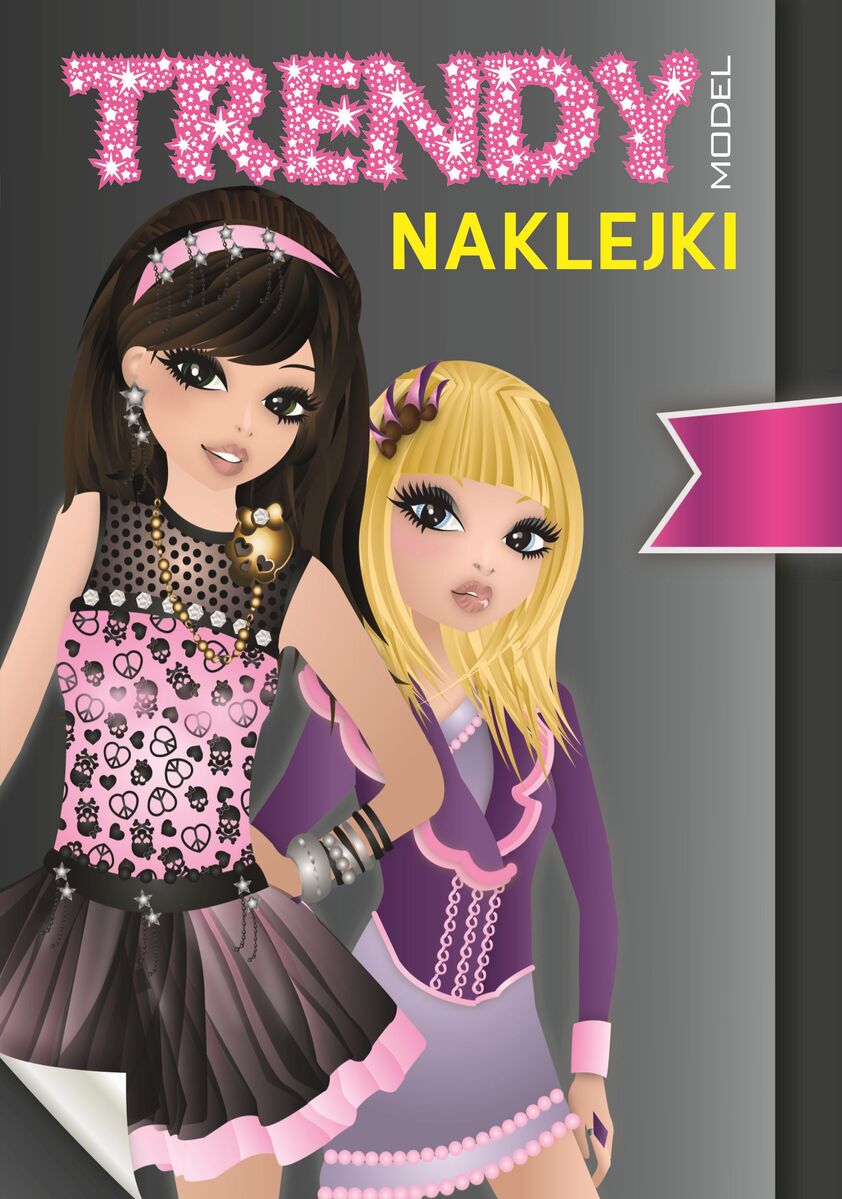 Trendy Model Naklejki Black - zbiorowa praca - książka