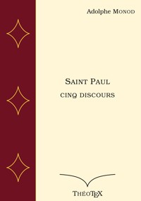 Saint Paul, cinq discours - Adolphe Monod - ebook