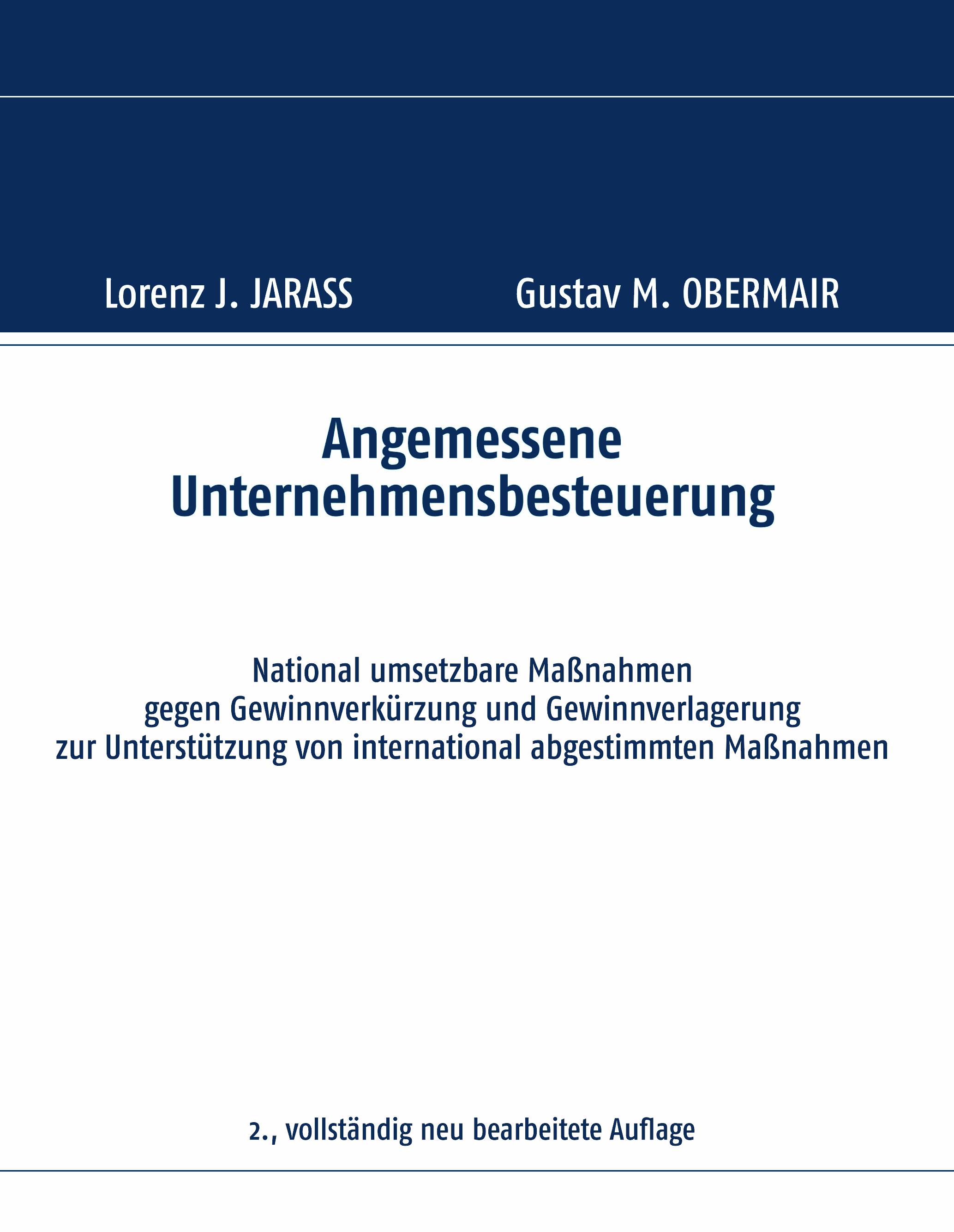 Angemessene Unternehmensbesteuerung