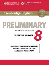 Cambridge English Preliminary 8 Student's Book without Answers -  - książka