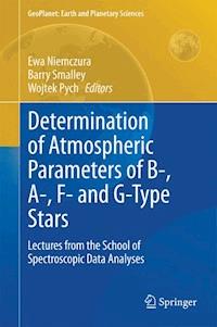 Determination of Atmospheric Parameters of B-, A-, F- and G-Type Stars -  - ebook