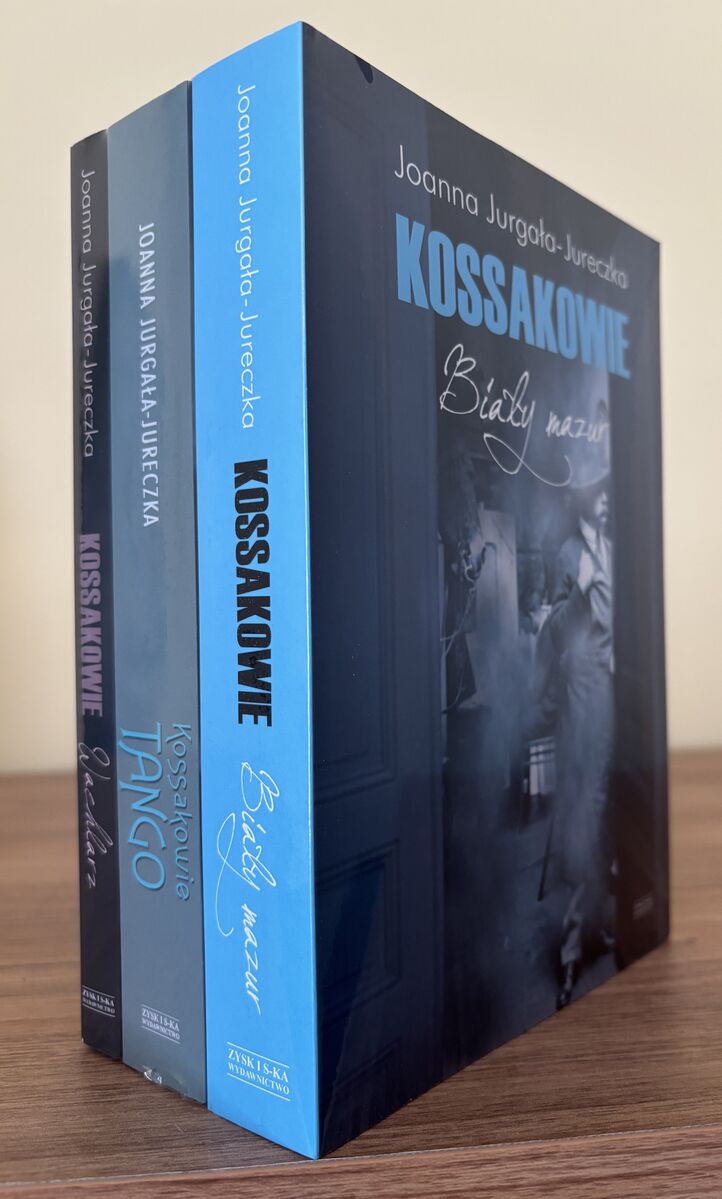 Pakiet - Kossakowie: Biały mazur / Tango / Wachlarz - Joanna Jurgała-Jureczka - książka