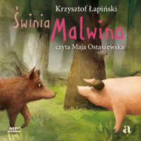 Świnia Malwina - Krzysztof Łapiński - audiobook + książka