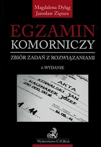 Egzamin komorniczy - Dyląg Magdalena, Ziętara Jarosław - książka