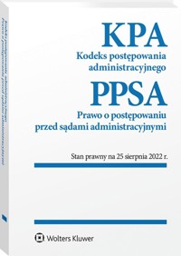 Kodeks postępowania administracyjnego. Prawo o postępowaniu przed sądami administracyjnymi. Przepisy -  - książka