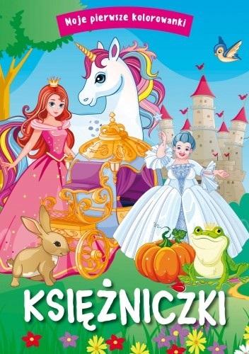 Moje pierwsze kolorowanki. Księżniczki - zbiorowa praca - książka
