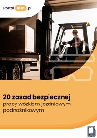 20 zasad bezpiecznej pracy wózkiem jezdniowym podnośnikowym - Waldemar Klucha - ebook