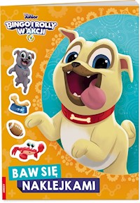 Bingo i Rolly w akcji Baw się naklejkami -  - książka
