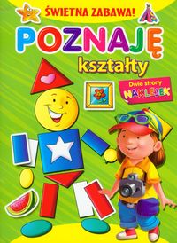 Świetna zabawa Poznaję kształty - - książka