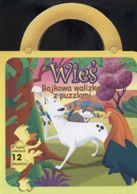 Wieś Bajkowa walizka z puzzlami -  - książka