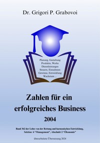 Zahlen für ein erfolgreiches Business - Dr. Grigori P. Grabovoi - ebook