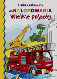 Fiszki edukacyjne do kolorowania. Wielkie pojazdy -  - książka