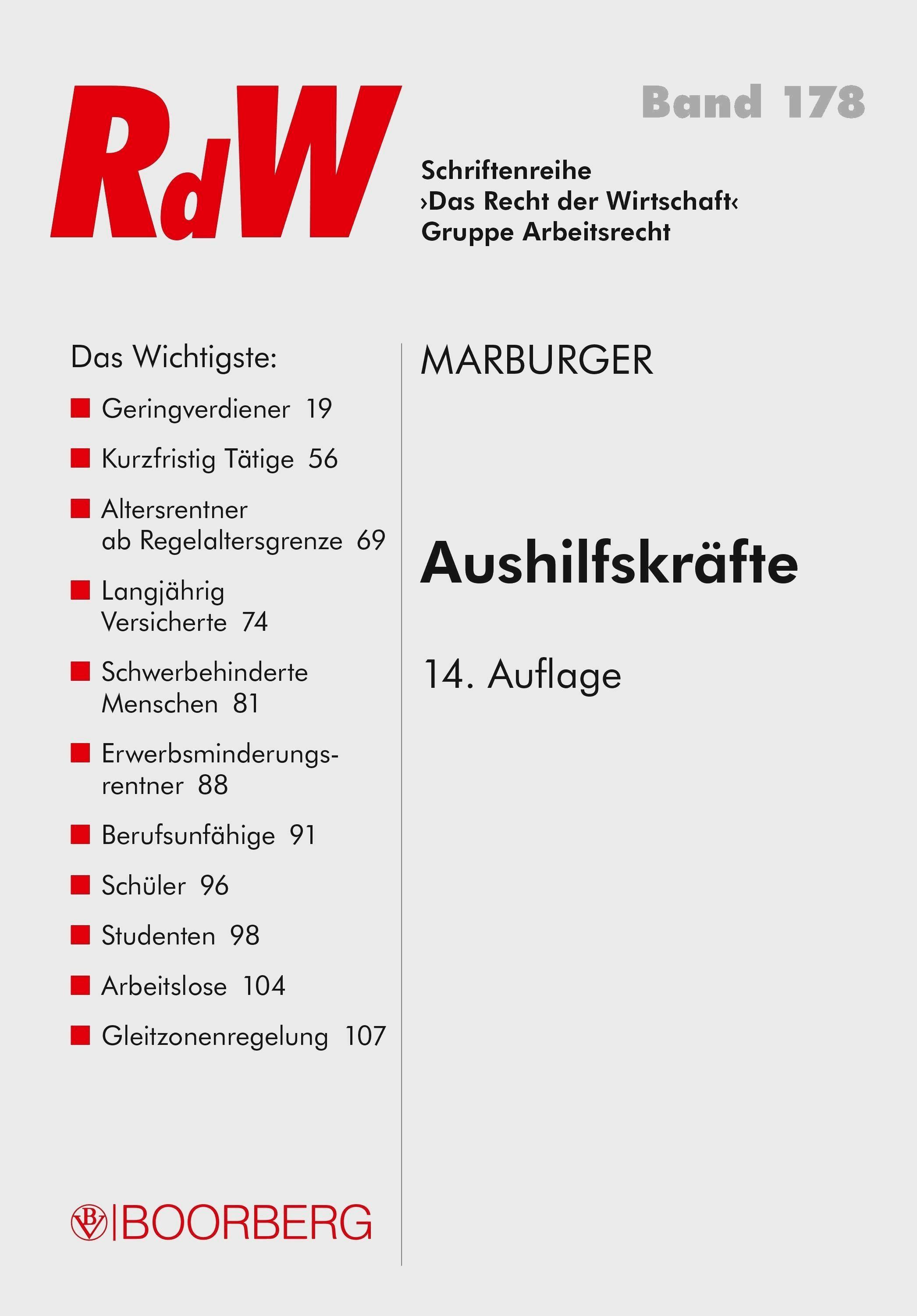 Aushilfskräfte
