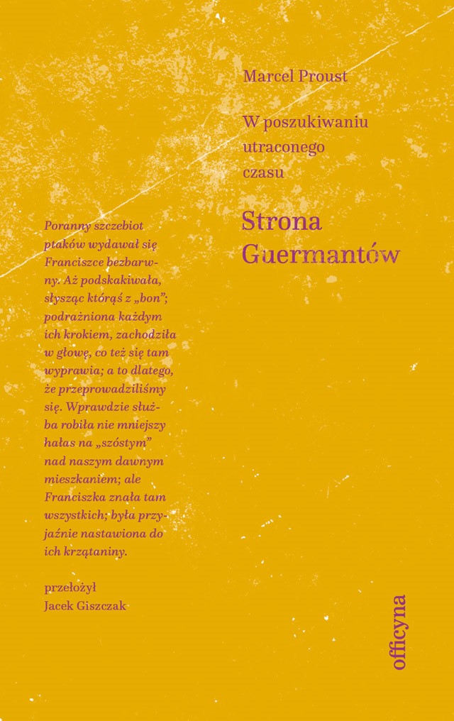 W poszukiwaniu utraconego czasu. Strona Guermantów