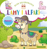 Blok kolorowanek. Lamy i alpaki - zbiorowa praca - książka