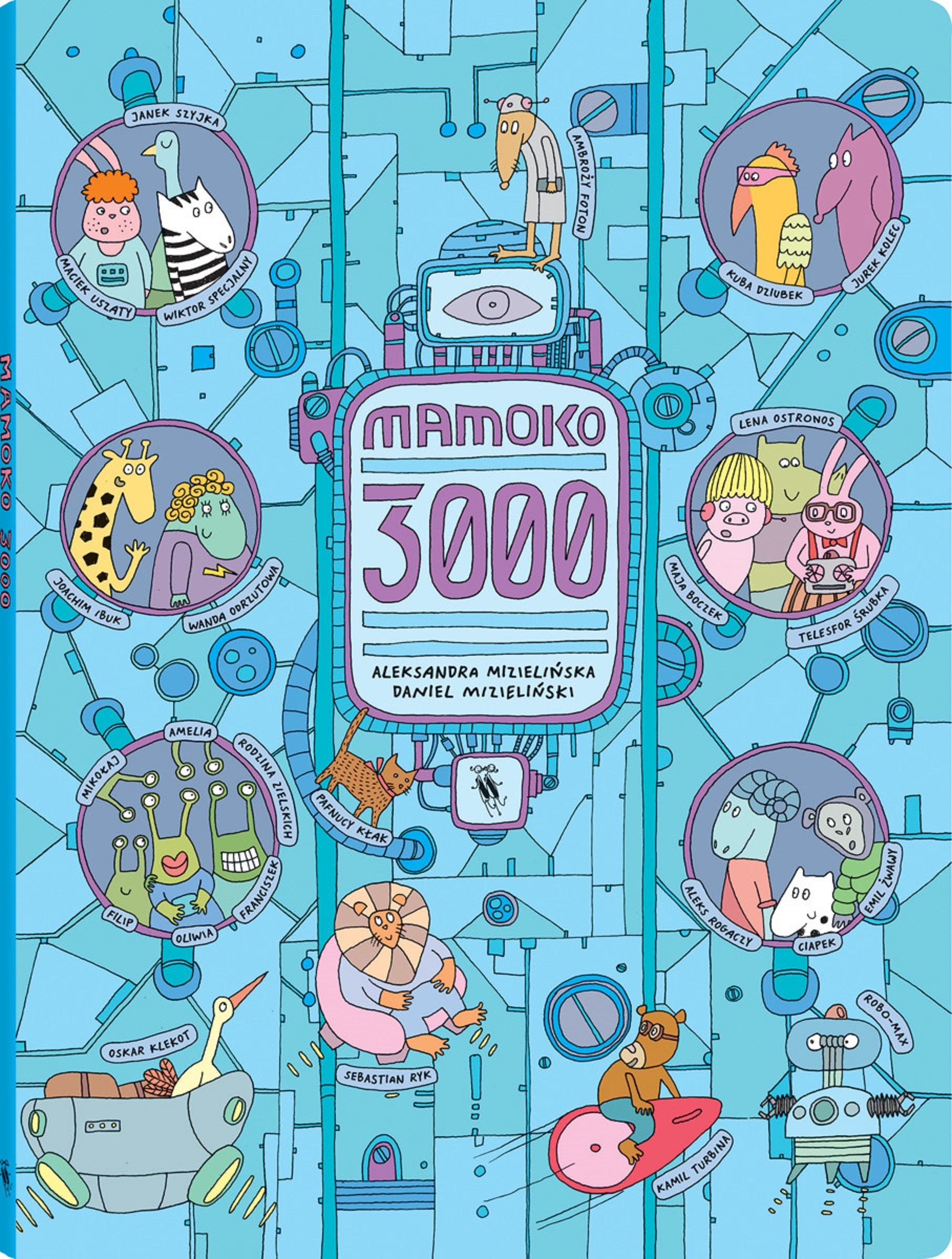 Miasteczko Mamoko. Mamoko 3000 - Daniel Mizieliński, Aleksandra Mizielińska - książka