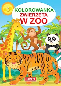Kolorowanka Zwierzęta w ZOO - Jarosław Żukowski - książka