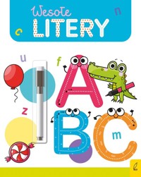 Wesoła nauka Wesołe litery Flamaster suchościeralny - Ewelina Protasewicz - książka