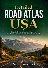 Detailed Road Atlas USA - Nolan Westcott - ebook