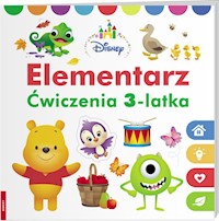 Disney Maluch Elementarz ćwiczenia 3-latka -  - książka