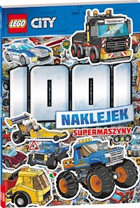 LEGO CITY 1001 naklejek Supermaszyny -  - książka
