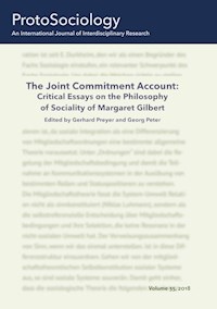 The Joint Commitment Account: Critical Essays on the Philosophy of Sociality of Margaret Gilbert with Her Comments -  - ebook