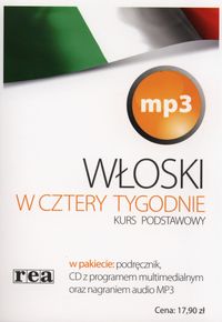 Włoski w 4 tygodnie. Kurs podstawowy mp3 -  - książka