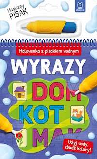 Malowanka z pisakiem wodnym Wyrazy -  - książka