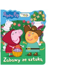 Peppa Pig Przyjaciele z bajki Zabawy ze sztuką -  - książka