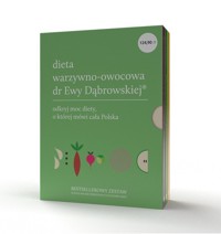 Dieta warzywno-owocowa dr Ewy Dąbrowskiej Pakiet - Borkowska Paulina, Dąbrowska Beata Anna - książka