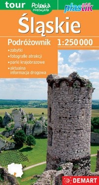 Śląskie. Podróżownik - mapa turystyczna Plastik w skali 1:250 000 -  - książka