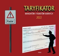 Taryfikator mandatów i punktów karnych 2022 - zbiorowa praca - książka