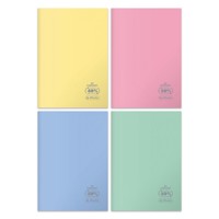 Zeszyt Eco PP Pastel A5/60k kratka, 1 szt -  - książka