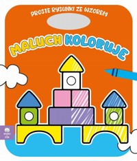 Maluch koloruje Klocki -  - książka